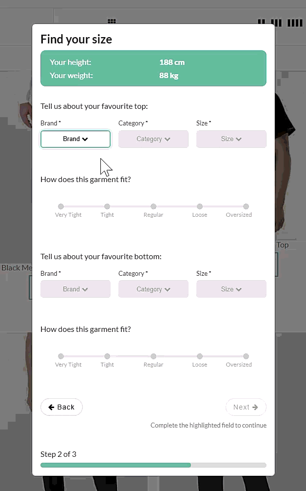 Size-Me 5.1: AI Uniform Sizing Distribution and Stock Optimisation